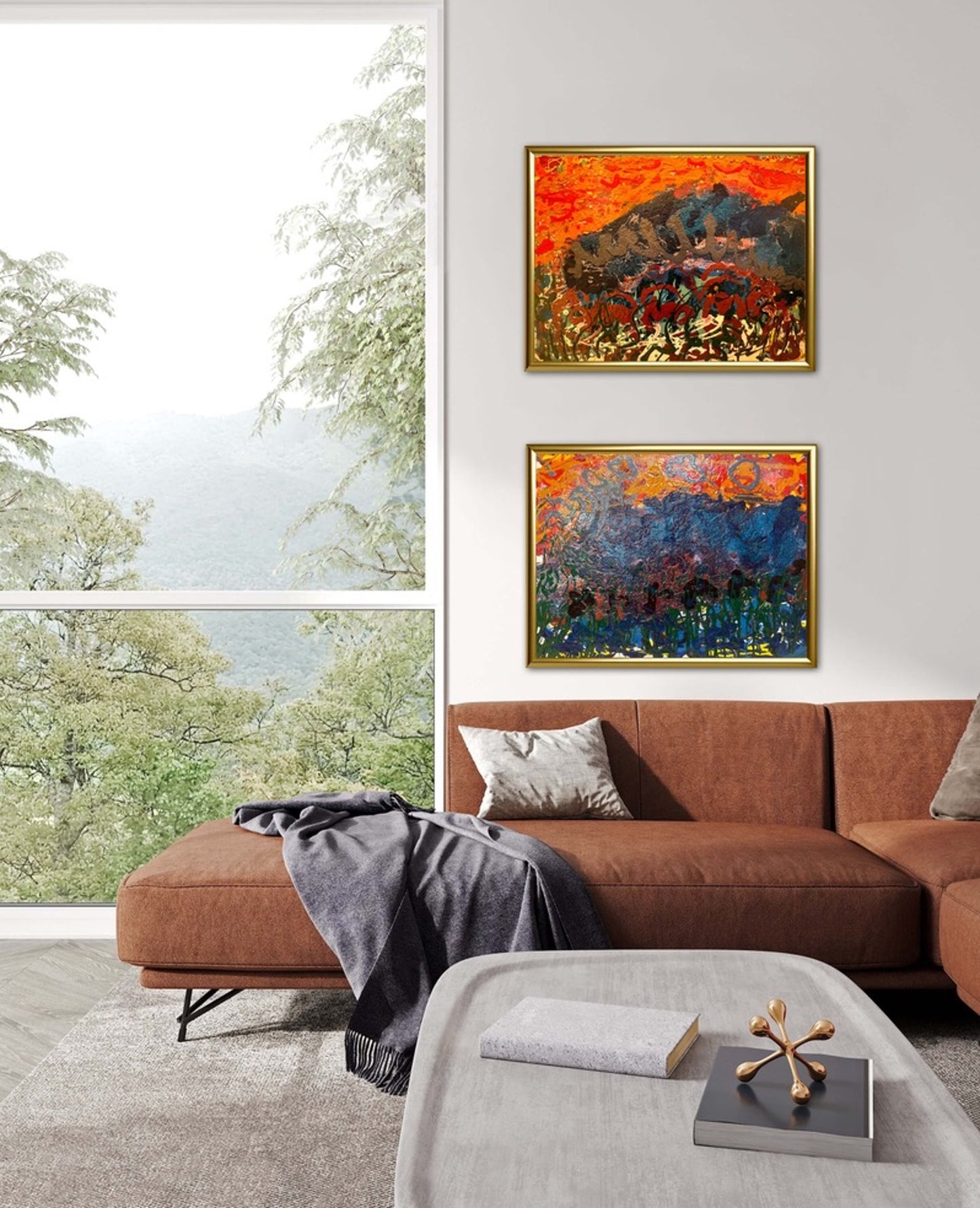 Thru the Moors at Sunset 1+2 (Provincetown Collection)