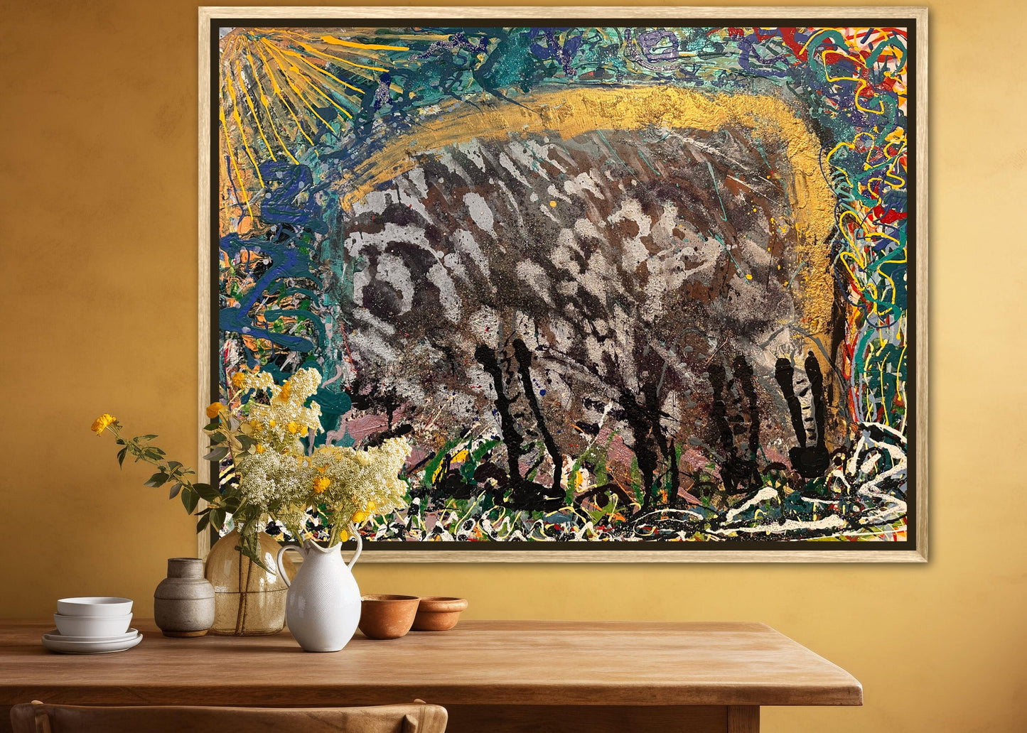 African Savannah Zebra